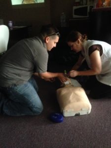 Safe Passage CPR Training, courtesy of Superior Life Support