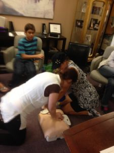 Safe Passage CPR Training, courtesy of Superior Life Support
