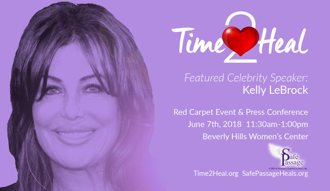 Time2Heal-event-purple-flyer-Kelly-LeBrock