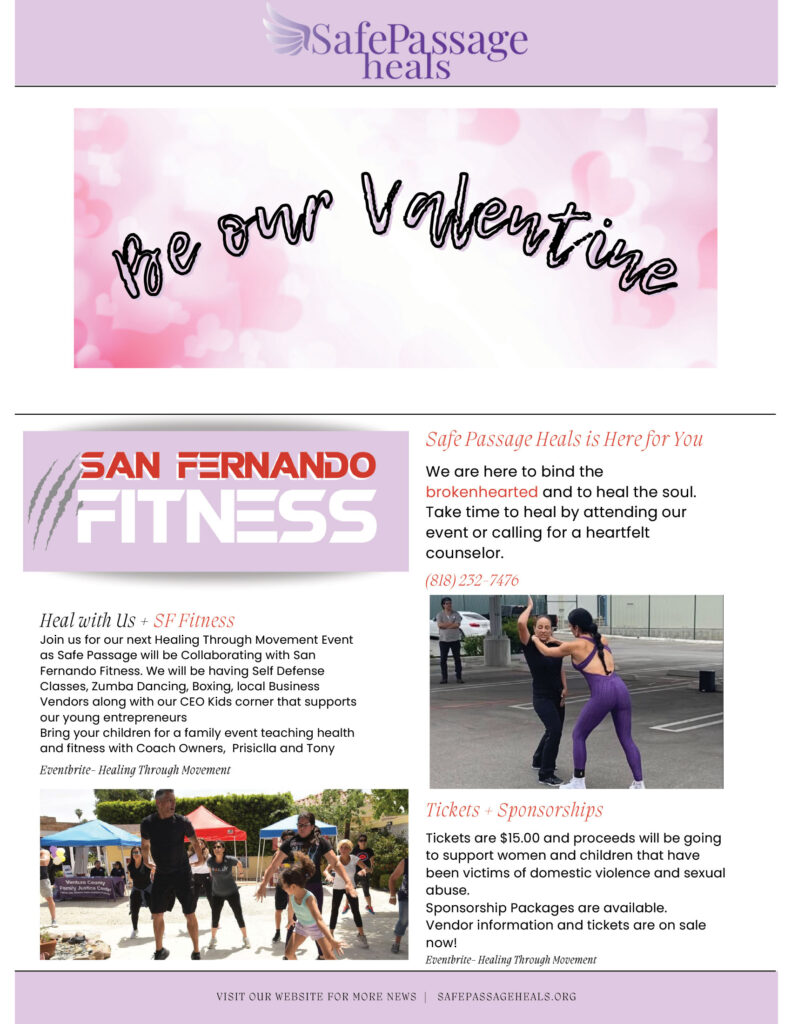Safe Passage Valentine's Day Newsletter