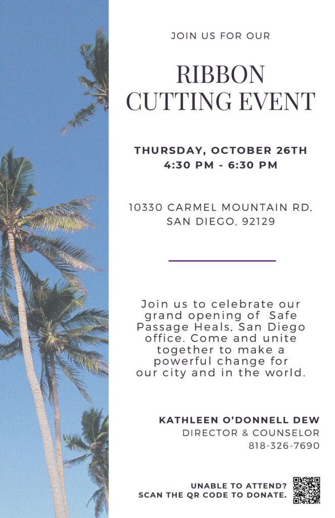 San Diego Ribbon Cutting Event 10/26/2023