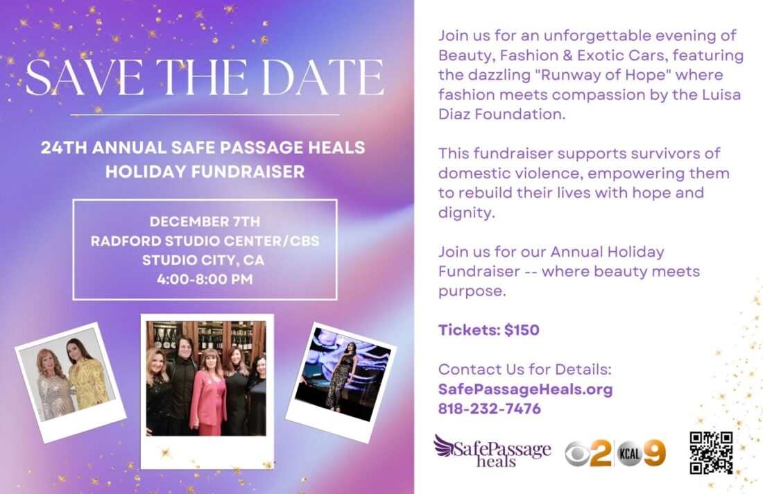 safe passage heals holiday fundraiser 2024